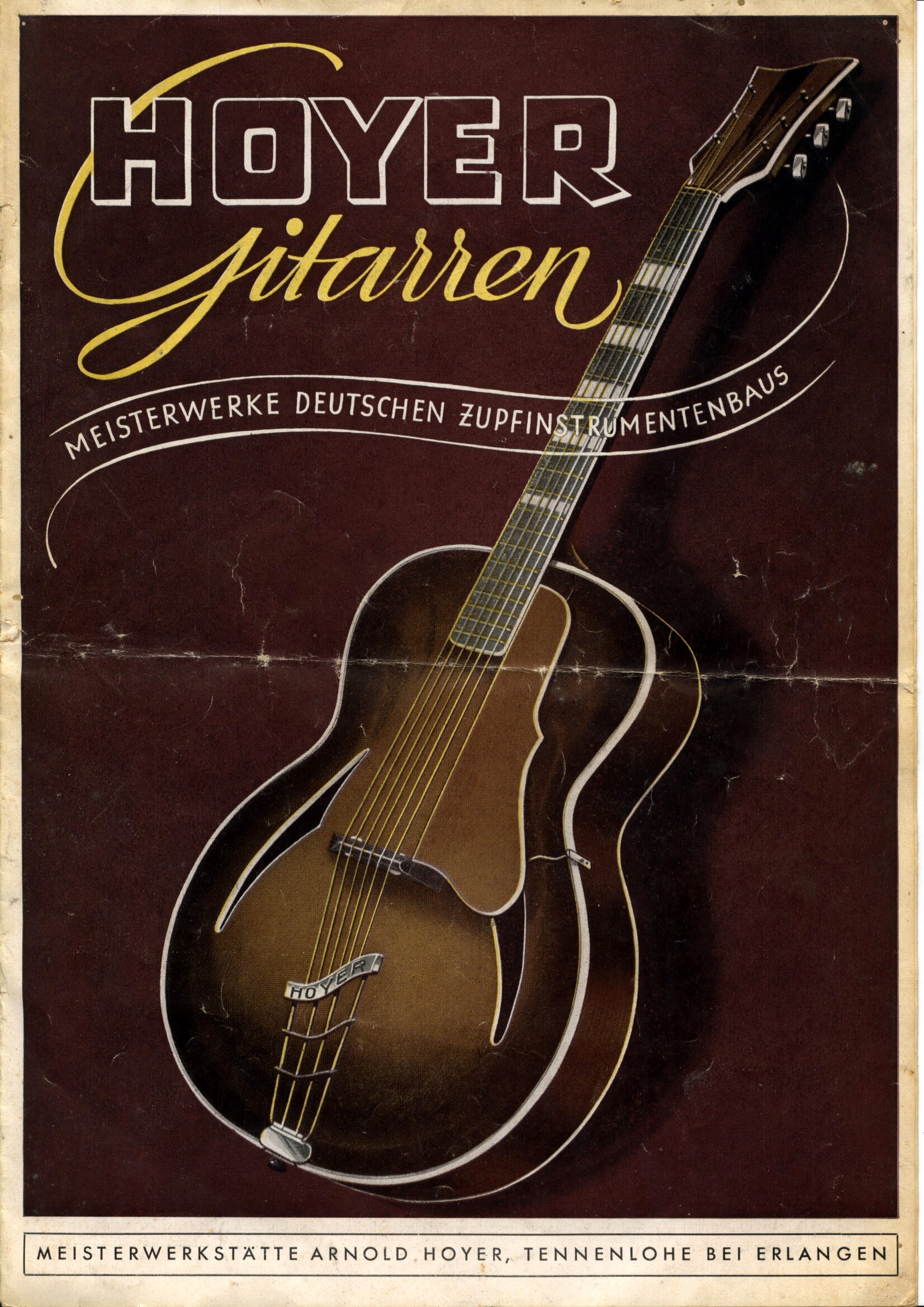 Deckblatt des Hoyer-Katalogs von 1948